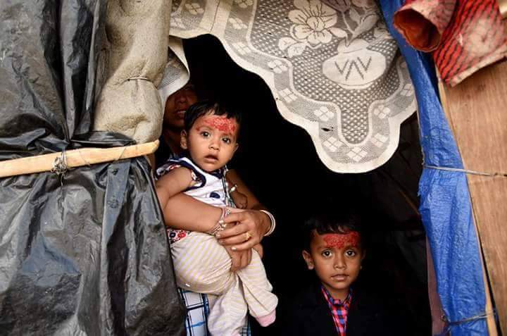 छाप्रोमा भूकम्पपीडितको दशैं…