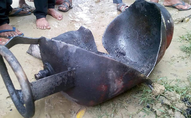 ग्यास सिलिन्डर पड्किँदा दुई घाइते….