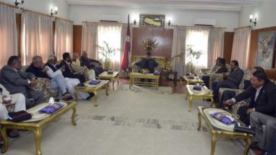 ‘मधेशी मोर्चा चुनावमा जान तयार भए मात्र संशोधन’ : प्रचण्ड