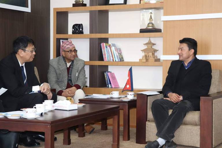 नेपाली कामदार जापान लैजान जापानको सक्रियता, राजदूतले श्रममन्त्रीलाई भेटे