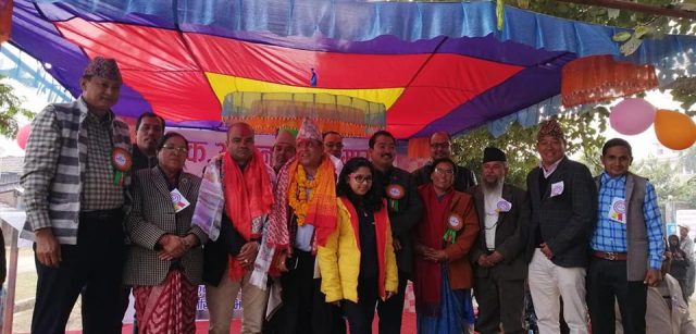 नेपाल आयल निगमको कार्यकारी निर्देशकमा नियुक्त सुरेन्द्र कुमार पौडेललाई उदयपुरमा भब्य नागरिक अभिनन्दन