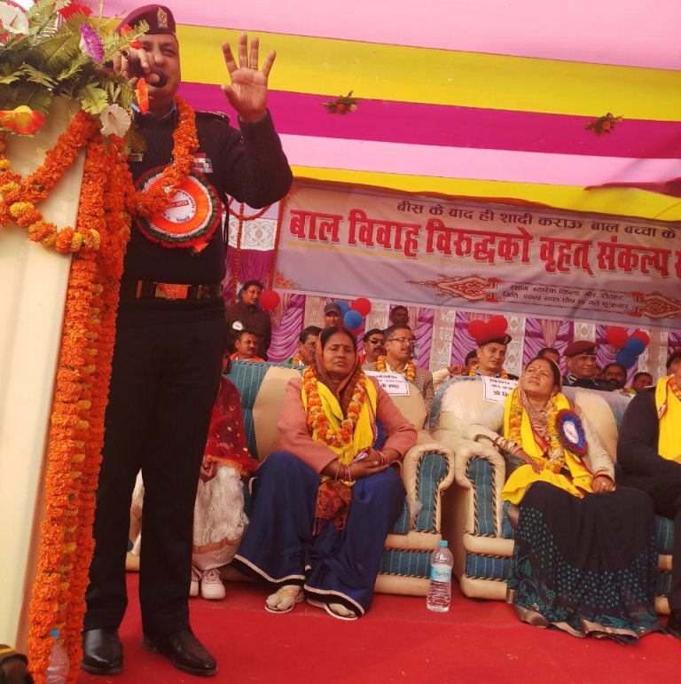 आइजिपी खनालले गरे बाल विवाह विरुद्ध संकल्प