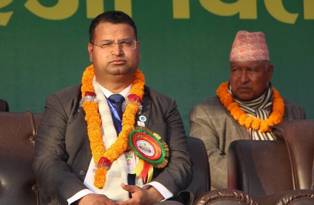 हात्ती खेल सङ्घमा घिमिरे