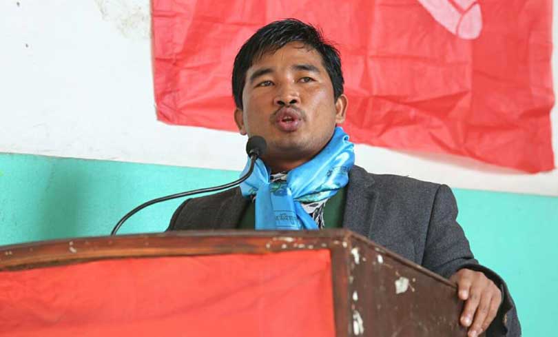 पराजय हुने डरले भाग्न खोज्दैछ नेविसंघ : तामाङ
