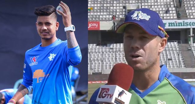 बीपीएलको डेब्यू खेलमै सन्दीपको शानदार प्रदर्शन, ४ ओभरमा २ विकेट, १६ रन (live video)