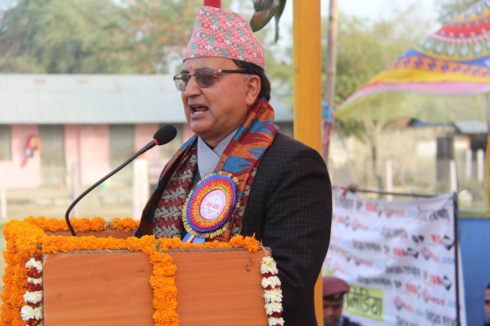 पार्टीको घोषणा पत्रअनुसार काम गर्छौँ : मन्त्री पोखरेल