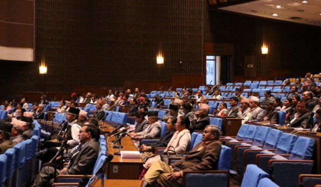प्रतिनिधिसभामा जरुरी सार्वजनिक महत्वको प्रस्ताव पेश