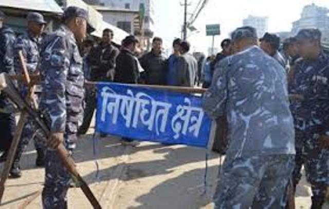 दुई थरीको आन्दोलन जारीसँगै निषेधित क्षेत्र कायमै
