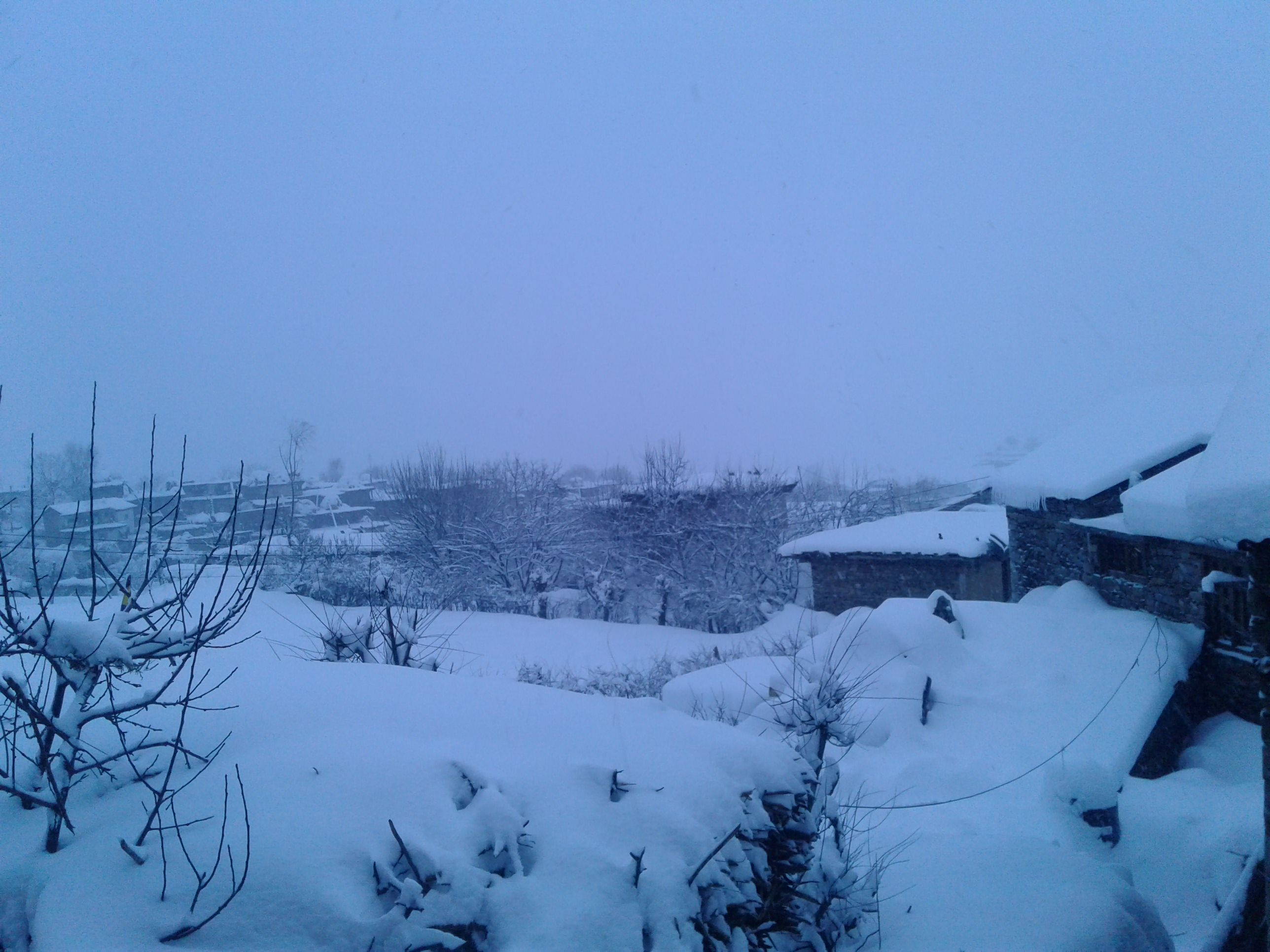 हुम्लामा हिमपात