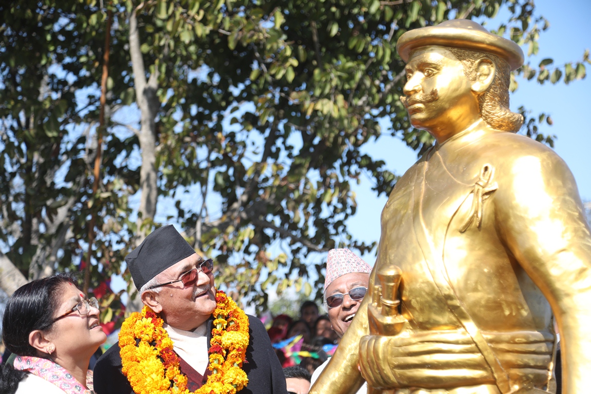 पूर्खाले ज्यान दिएर बचाएको देश हामी अडानमा बसे पुग्छ : प्रम ओली