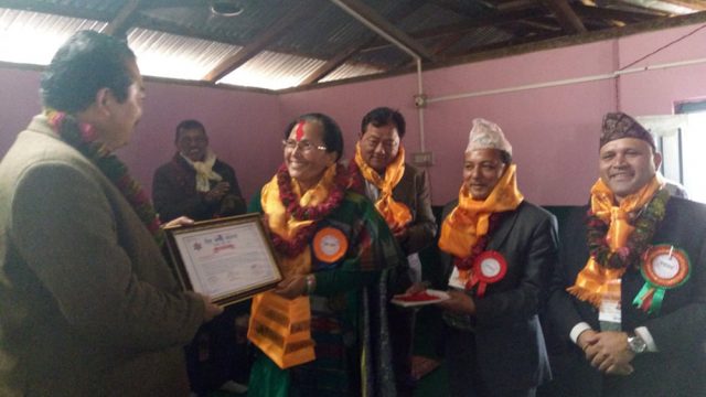 संविधानसभा सदस्य चौधरी सम्मानित