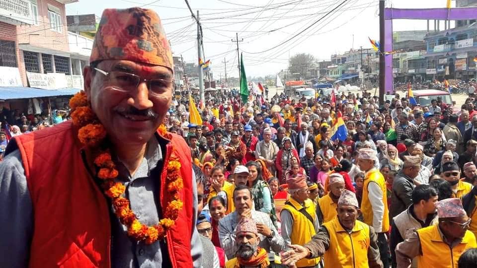 गृहजिल्ला पुगेर थापाले दिए तेस्रो जनआन्दोलनको चेतावनी