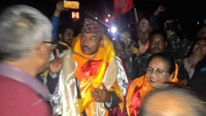 राप्रपाको स्वाभिमान यात्रा काठमाडौं प्रवेश गर्यो ।