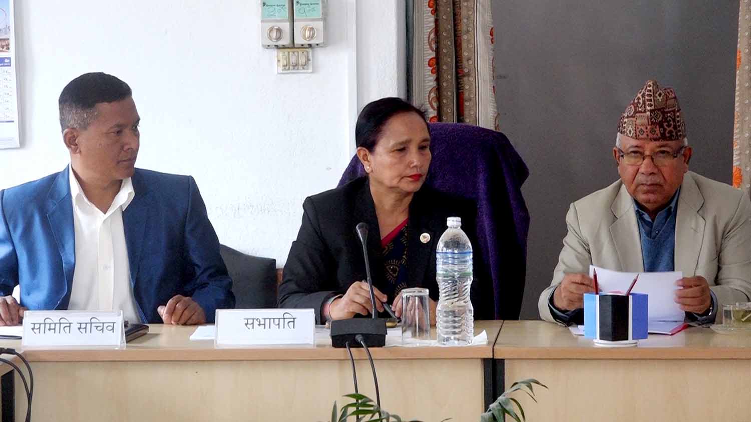 निजगढ विमानस्थल निर्माणमा ढिलाई भएको भन्दै कड्किए माधव नेपाल