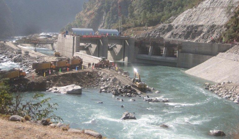 माथिल्लो त्रिशूली थ्री ‘ए’को बाँधस्थलको परीक्षण सफल