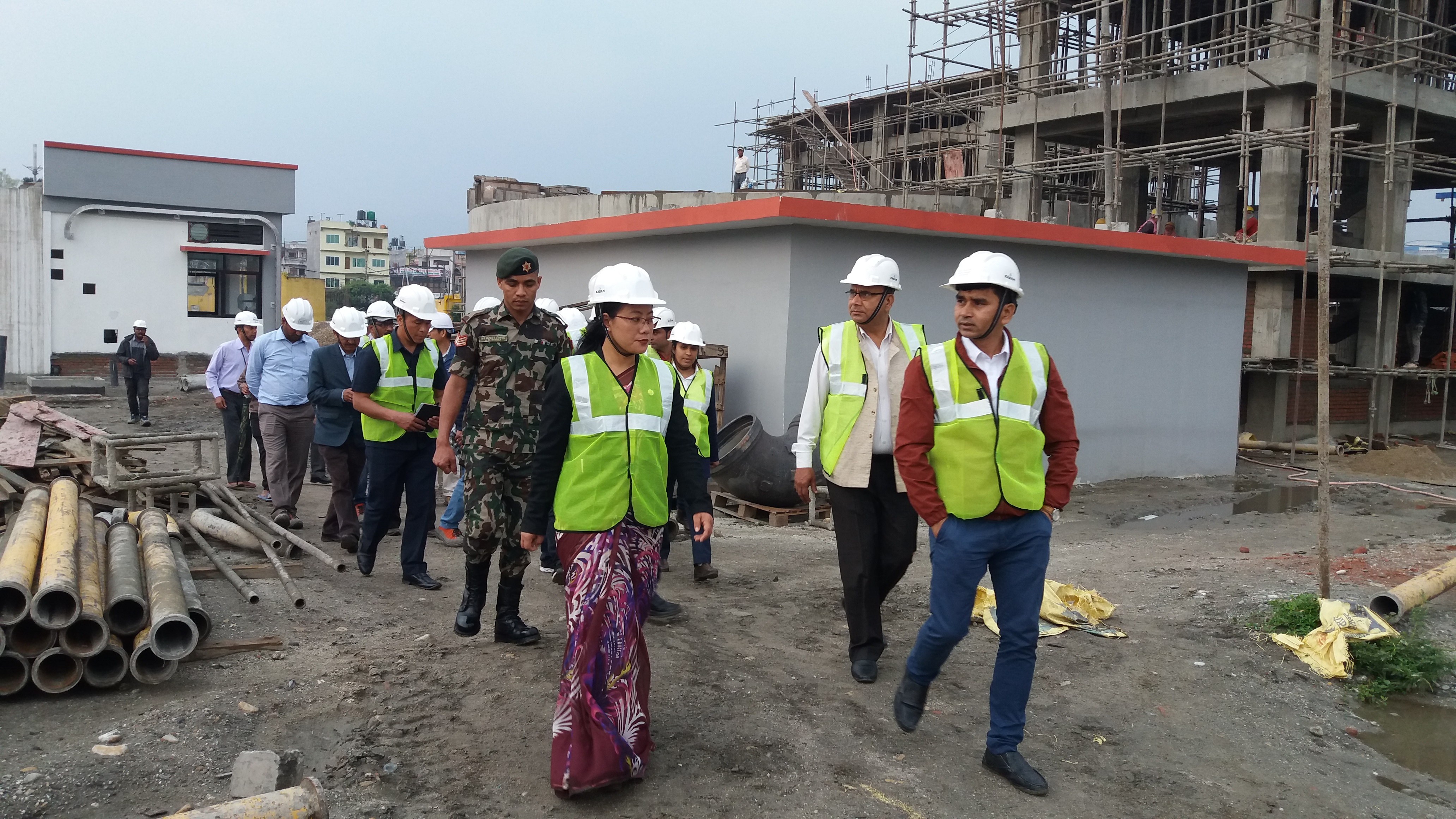 खानेपानी मन्त्रीद्वारा गुह्यश्वरी स्थित फोहोर पानी प्रशोधन केन्द्रको आकस्मिक निरीक्षण, ३ महिना भित्र काम सकिने 