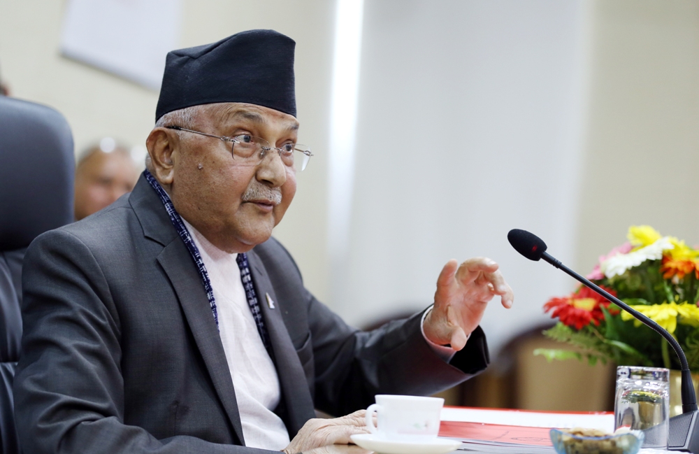 हामी विद्धान पूर्खाका सन्तान हौं : प्रम ओली