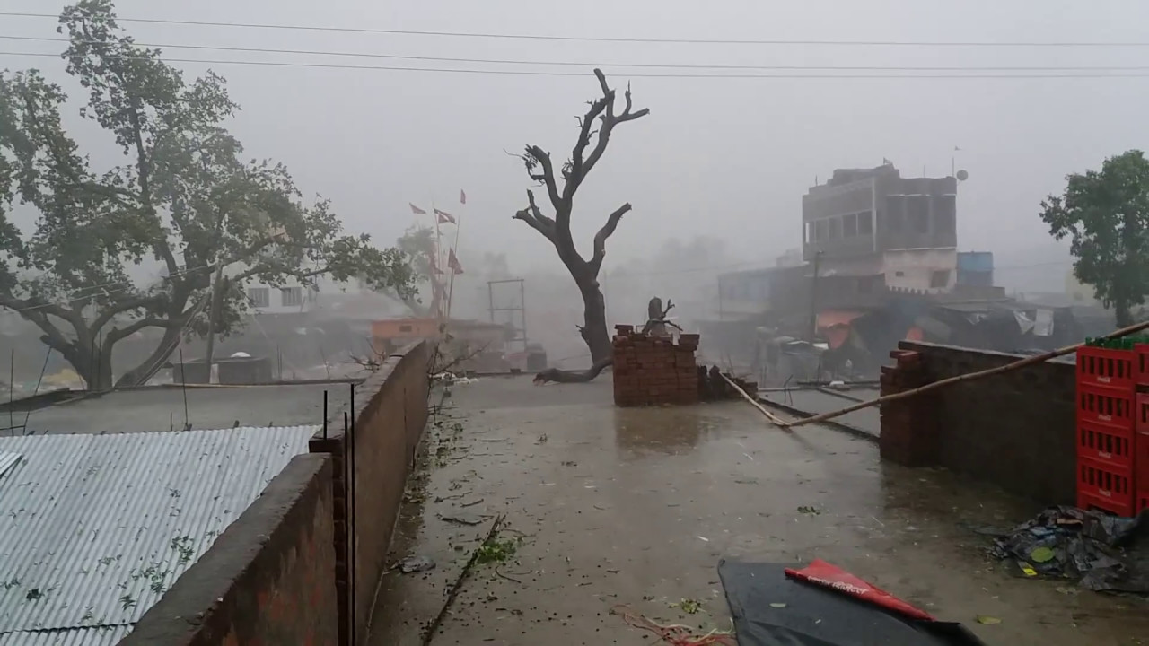 तातो र चिसो हावाको घर्षणले बन्यो भुमरी