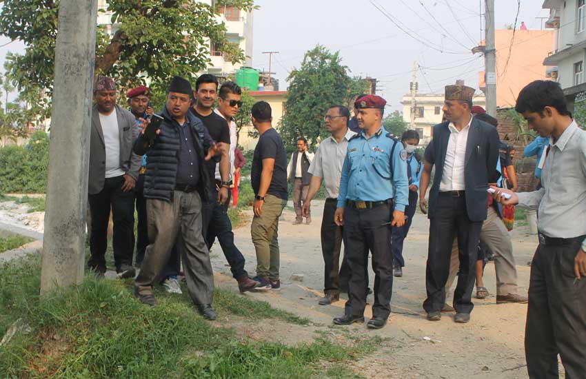 सांसद महेश बस्नेतको नेतृत्वमा निजिकरण गरिएका सार्वजनिक जग्गाको खोजिकार्य सुरु