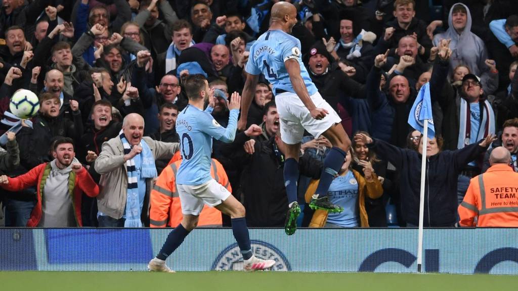 ईंग्लिश प्रिमियर स् म्यान्चेस्टर सिटी शीर्ष स्थानमा पुनः फर्कियो