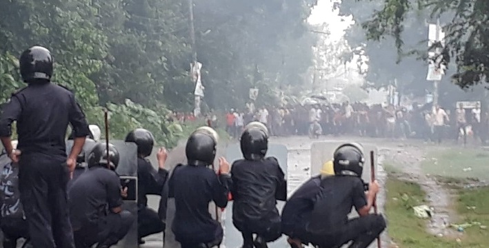 भारतीयद्वारा नेपाली कुटिए, स्थिति तनावग्रस्त