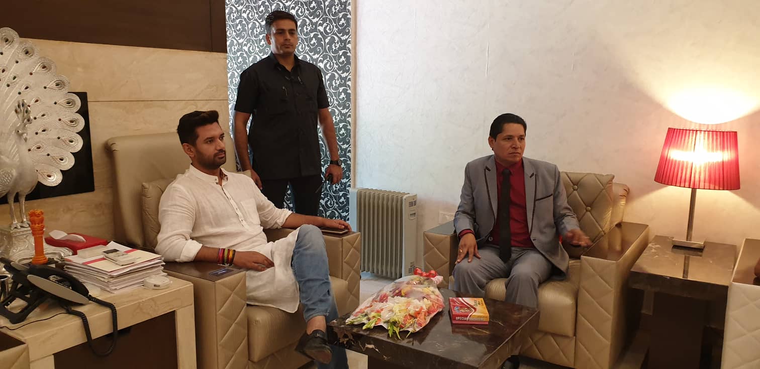 मन्त्री बन्ने रुचि छैन, नेपाल र विहारको सम्बन्ध अझ प्रगाढ हुन्छ : युवा नेता चिराग पासवान