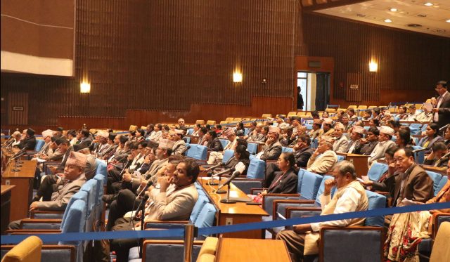 प्रतिनिधिसभा बैठक : जनसरोकारका विषयमा सरकारको ध्यानाकर्षण