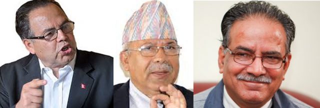 प्रम ओली देशबाहिर हुँदा प्रचण्ड, नेपाल र खनाल बीच गोप्य छलफल !