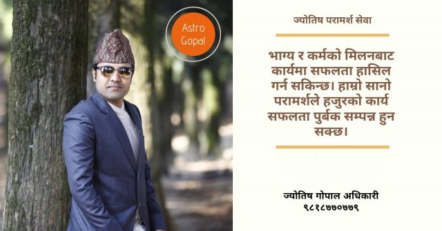 तपाईको यो साता कस्तो रहला ? आइतबारदेखि शनिबारसम्मको साप्ताहिक राशिफल यस्तो छ