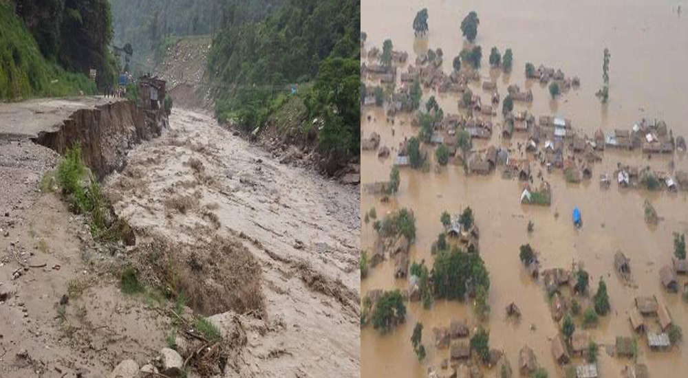 बाढी, पहिरोमा परी ज्यान गुमाउनेको संख्या ६७ पुग्यो, १४४५ जनाको सकुशल उद्दार