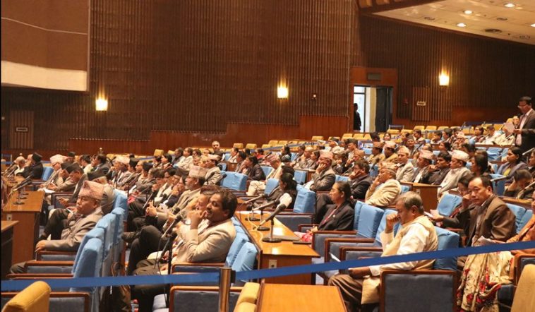 प्रतिनिधिसभामा जरुरी सार्वजनिक महत्वको प्रस्ताव पेश