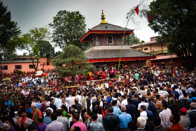 बेलायती सेनालाई हराएको सम्झनामा पाल्पामा मनाइने भगवती रथयात्रा सम्पन्न