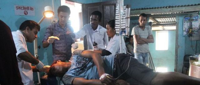 बस दुर्घटनामा १० घाइते, एकको अवस्था गम्भीर