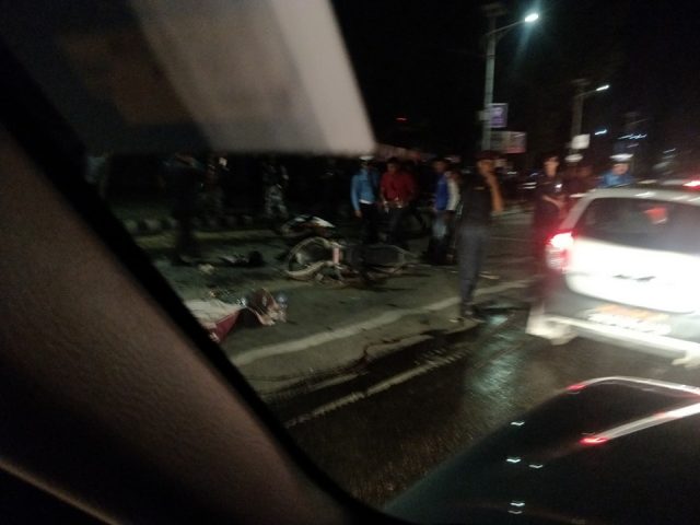 Breaking : सिनामंगलमा भयानक दुर्घटना, एकको घटनास्थलमै मृत्यु