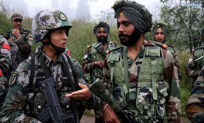 भारत र चीनका सेनाबीच लद्दाखमा धक्कामुक्की