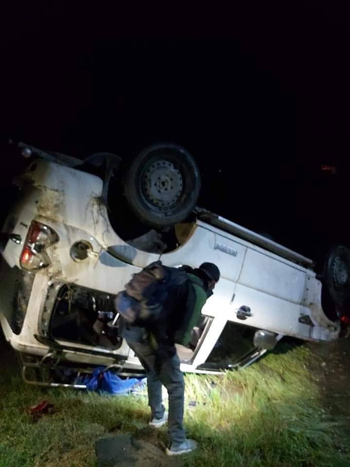 अभिनेत्री केकी अधिकारी चढेको जीप दुर्घटना