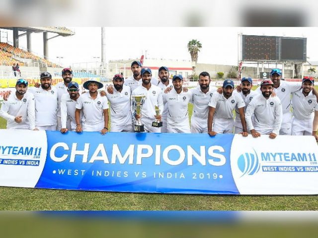 भारतको क्लिनस्वीप, लगातार आठौं सिरिजमा हरायो वेष्ट इन्डिजलाई