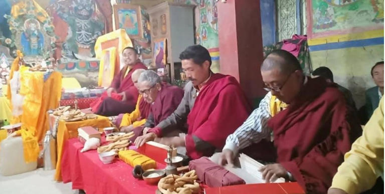 दशैमा बलि दिइने पशुपक्षिको आत्माको चिरशान्तिको लागि ‘मानिबुम पूजा’