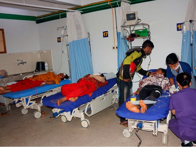 बस दुर्घटनाका घाइते भएका ८१ घाइते उपचारपछि घर फर्के