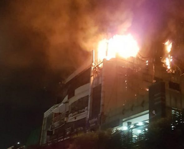 दरबारमार्गको भिक्ट्री क्लबमा भिषण आगलागी