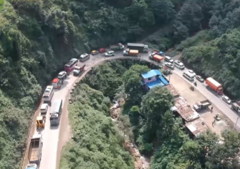 कलङ्की–नौबिसे सडकखण्ड एकतर्फी सञ्चालन हुने