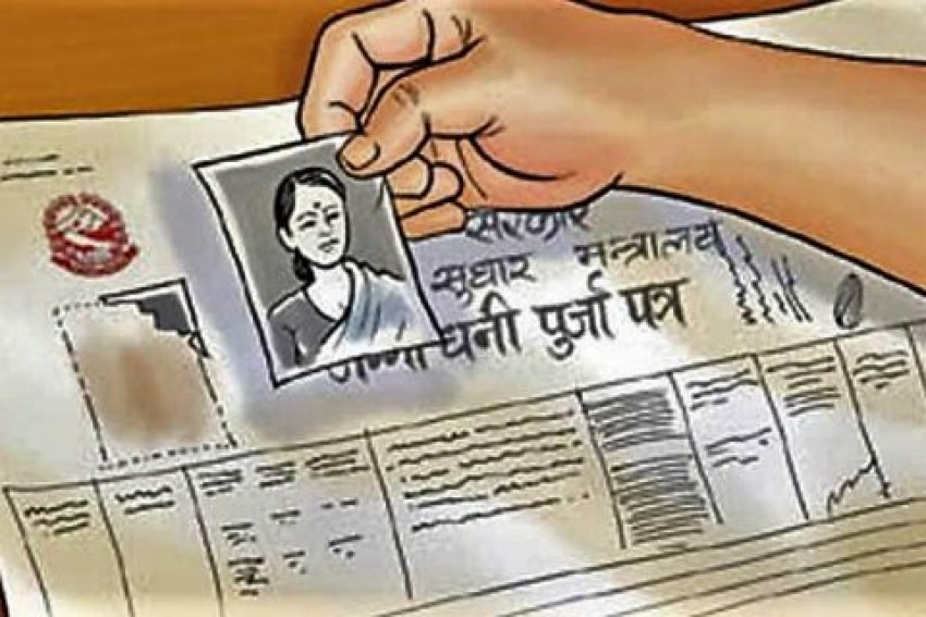 अनलाइन सेवाबाट लालपुर्जा वितरण