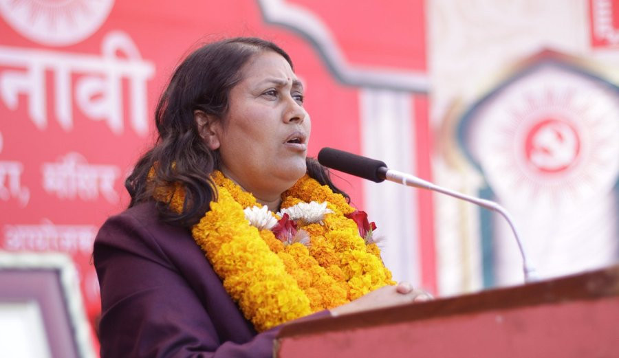 पोखरेली भन्छन्,“विद्यालाई अझ उच्च पदमा देख्न पाऔँ”