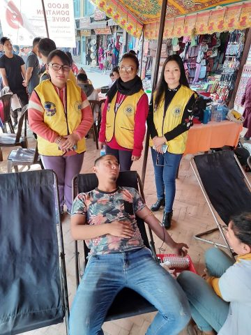 बौद्धमा लायन्स क्लब अफ नेपाल शेर्पाज र मिस एवम मिस्टर शेर्पाको रक्तदान, १७७ जना सहभागि