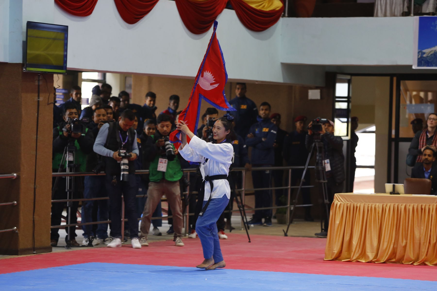 तेक्वान्दोमा नेपाललाई थप दुई स्वर्ण