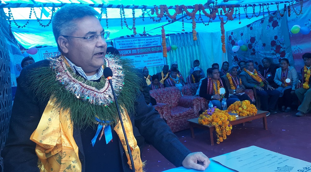 मागपत्र युगको अन्त्य भएको छ स् मन्त्री बाँस्कोटा