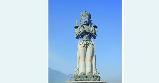 मञ्जुश्रीको मुर्तिले थपियो आकर्षक