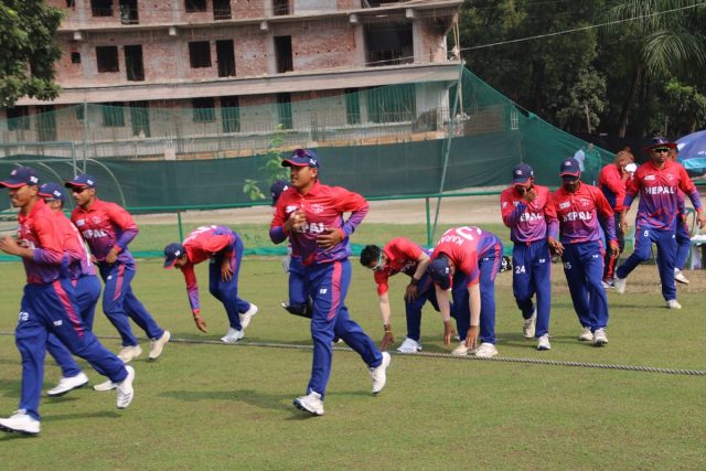 नेपालले टी–२० विश्वकप क्रिकेटको ग्लोबल छनोट खेल्ने