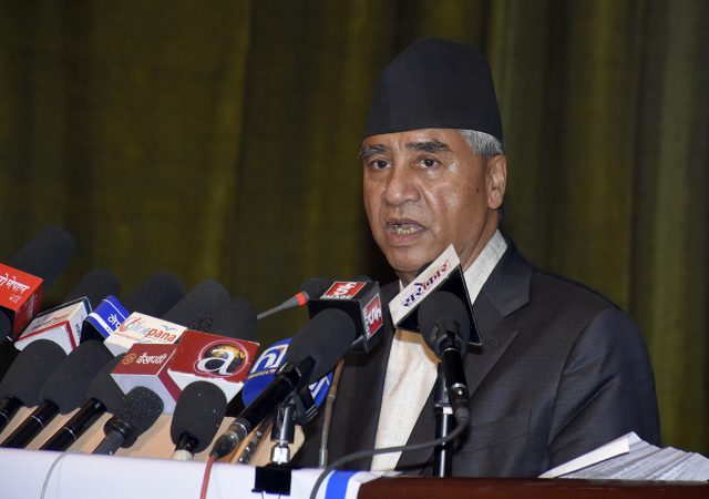 देउबा भन्छन् पार्टी बलियो बनाए