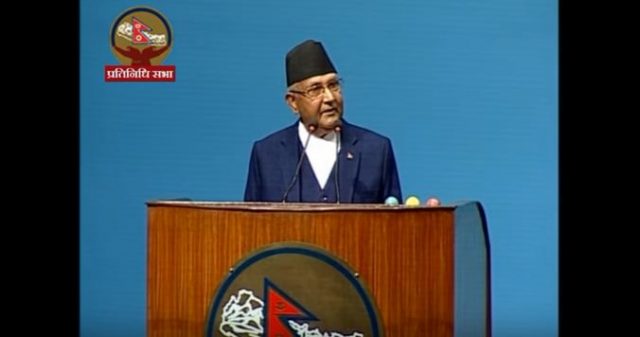 सभामुखलाई बधाई दिँदै प्रधानमन्त्रीले भने : सभा सञ्चालनमा मेरो सहयोग रहन्छ